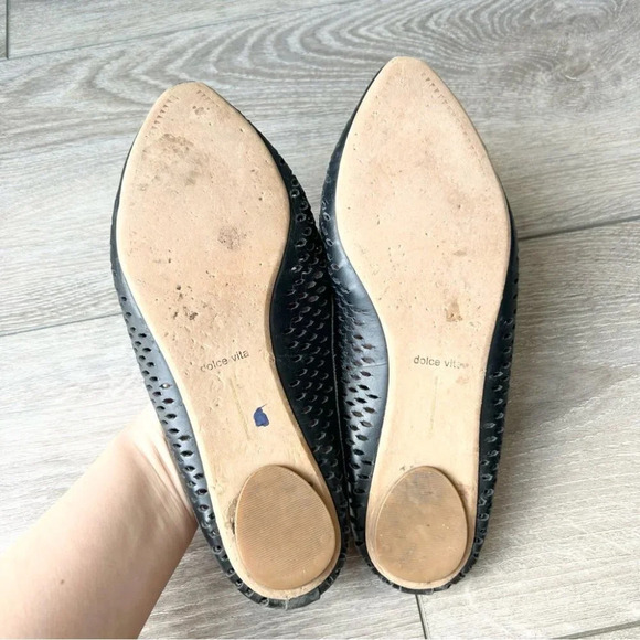 Dolce Vita Grant Perf Perforated Slip On Mules - Picture 5 of 9
